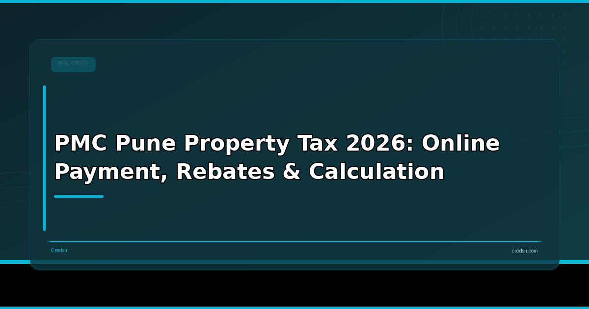 PMC Pune Property Tax 2026: Online Payment, Rebates & Calculation