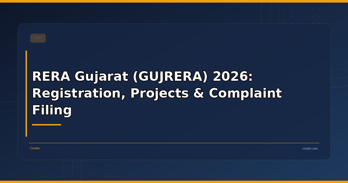 RERA Gujarat (GUJRERA) 2026: Registration, Projects & Complaint Filing