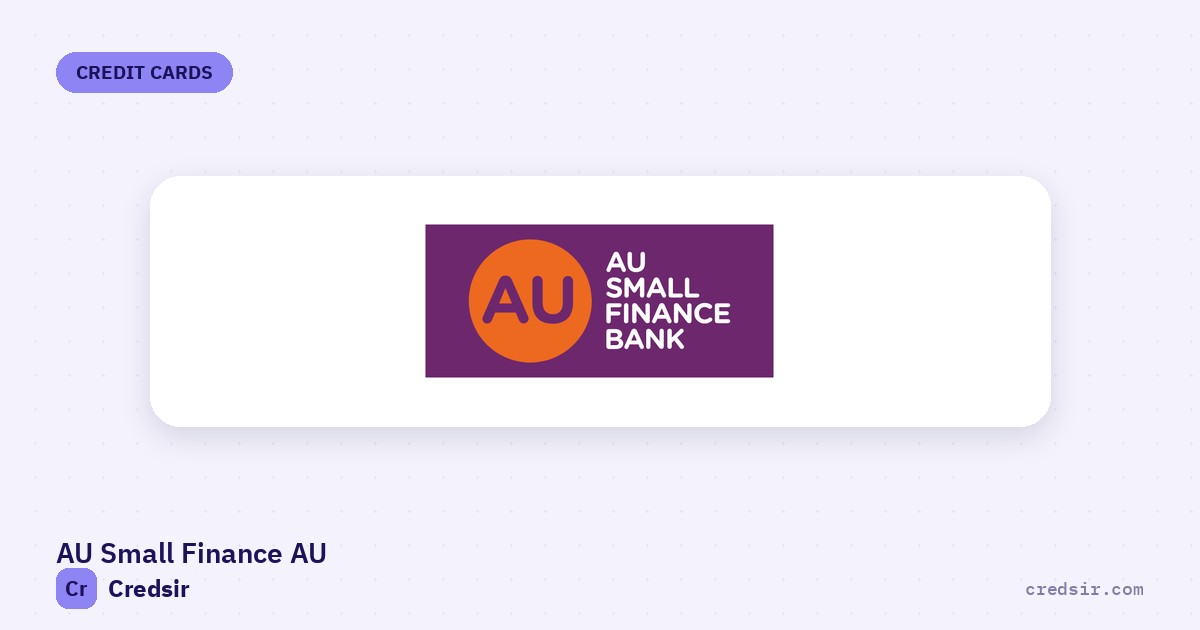 AU Small Finance AU Zenith Credit Card in India — 2026