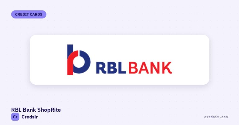RBL Bank logo on the cover of Credsir’s RBL Bank Shoprite Credit Card guide