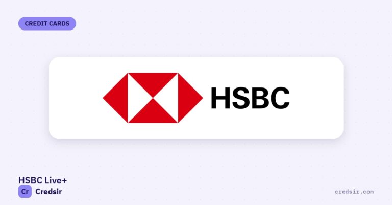 HSBC logo on the cover of Credsir’s Hsbc Live Credit Card guide