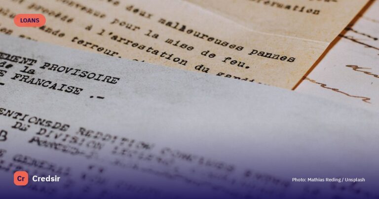 White printed paper — cover photo for Credsir’s Car Loan EMI Calculator guide