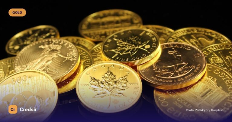 Silver and gold round coins — cover photo for Credsir’s Gold Rate Today in Mumbai 22K guide