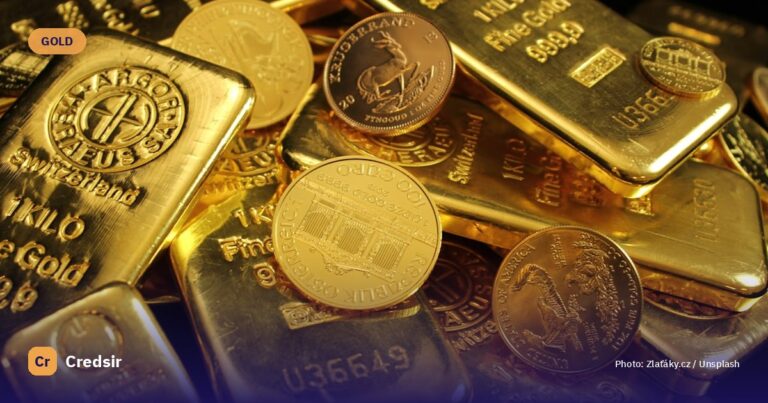 Gold and silver round coins — cover photo for Credsir’s Silver Rate Today per Gram guide