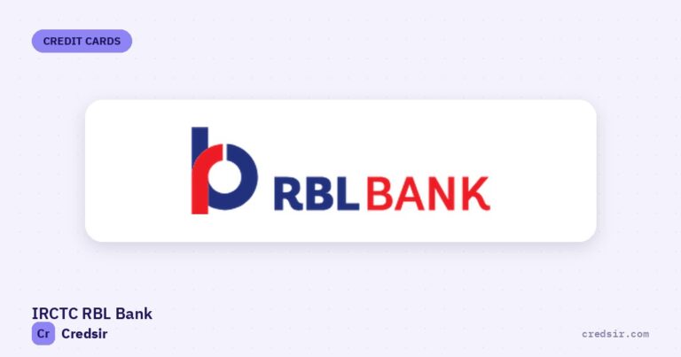 RBL Bank logo on the cover of Credsir’s Irctc RBL Credit Card guide
