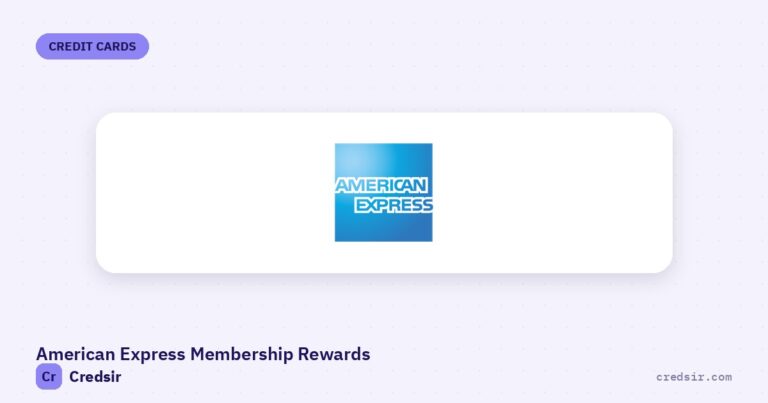 American Express logo on the cover of Credsir’s American Express Membership Rewards Credit Card guide