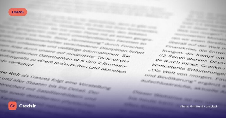 Text — cover photo for Credsir’s Small Business Loan guide