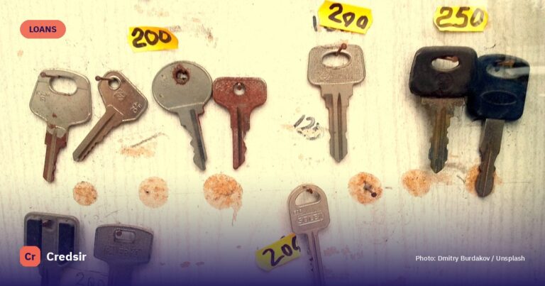 A bunch of keys that are on a wall — cover photo for Credsir’s Lowest Gold Loan Interest Rates guide