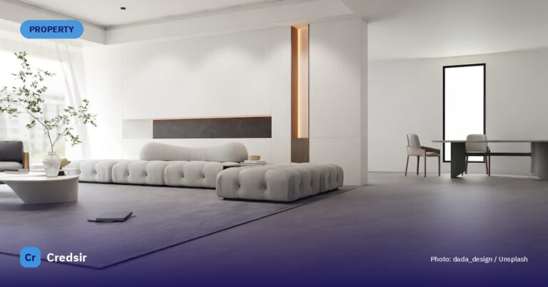 A living room with a couch and a table — cover photo for Credsir’s RERA Karnataka guide