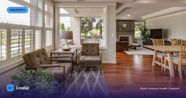 Interior of a living room — cover photo for Credsir’s UP RERA guide