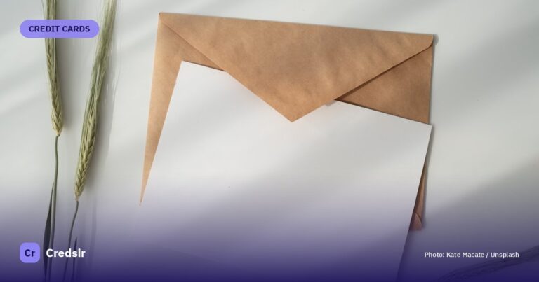 White paper and brown envelope — cover photo for Credsir’s Best Rewards Credit Cards guide