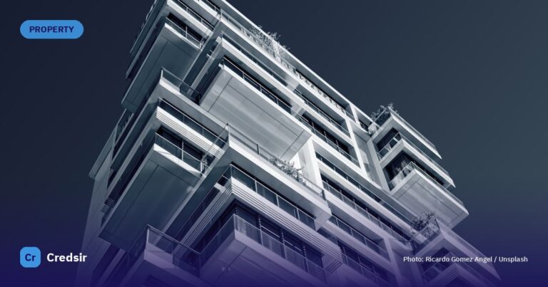 Low angle photography of condominium — cover photo for Credsir’s Ahmedabad AMC guide