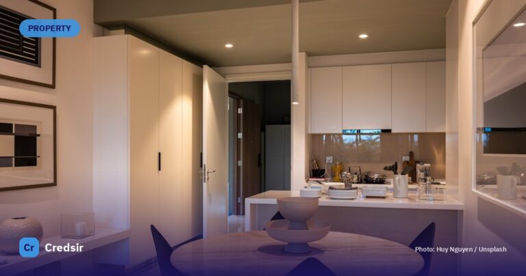 White ceramic sink near brown wooden table — cover photo for Credsir’s Mumbai Property Tax guide