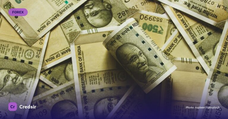 Indian rupee banknote lot close-up photography — cover photo for Credsir’s THB to INR guide