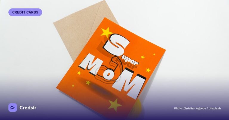 Orange card with "super mom" text and stars — cover photo for Credsir’s How to Convert Credit Card guide