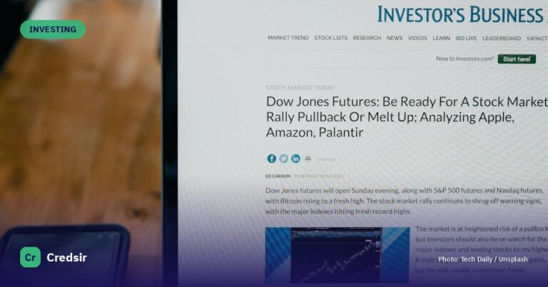 Black flat screen computer monitor — cover photo for Credsir’s How to Invest in Stocks guide