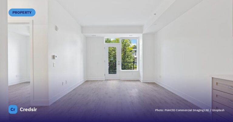 White wooden door on white painted wall — cover photo for Credsir’s Rent Agreement guide