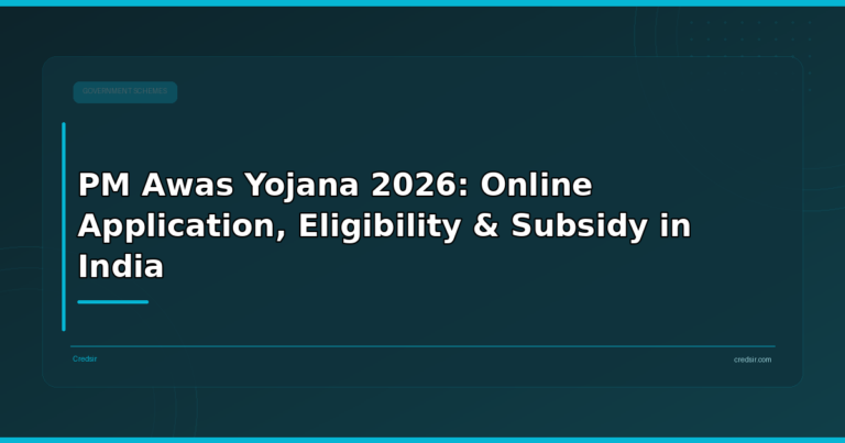 Cover image for Credsir’s Apply Online for PM Awas Yojana guide