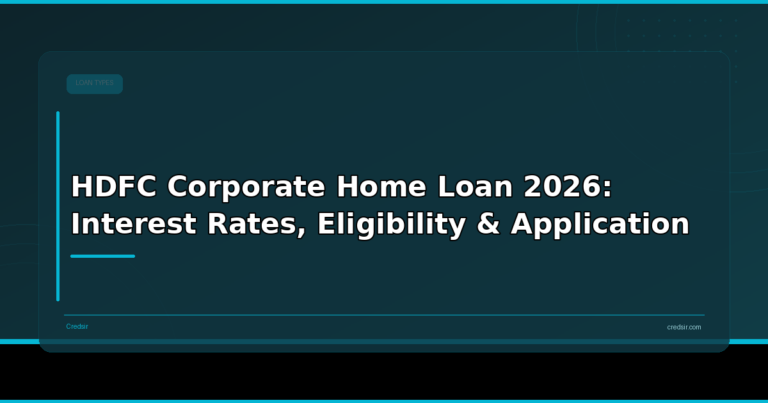 Cover image for Credsir’s HDFC Corporate Home Loan guide