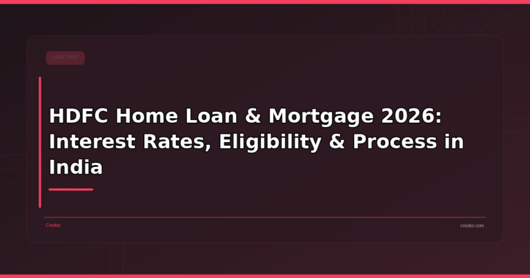 Cover image for Credsir’s HDFC Home Loan Mortgage guide