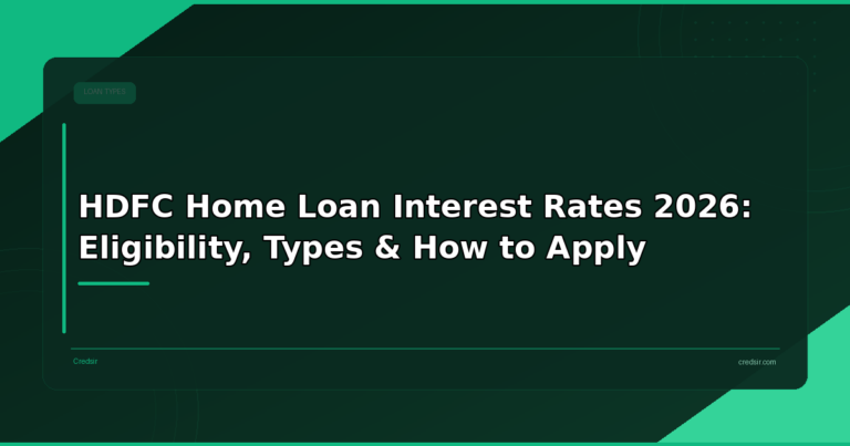Cover image for Credsir’s HDFC Home Loans guide