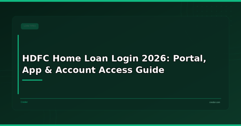 Cover image for Credsir’s HDFC Ltd Home Loan Login guide