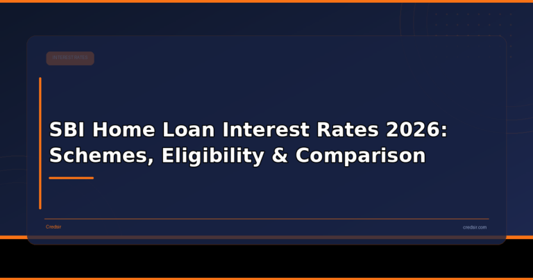 Cover image for Credsir’s Home Loan Interest Rate in SBI Bank guide