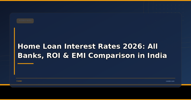 Cover image for Credsir’s Home Loan Interest Rate of All Bank guide