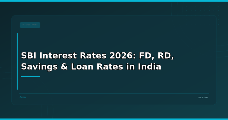 Cover image for Credsir’s Interest Rate in SBI Bank guide