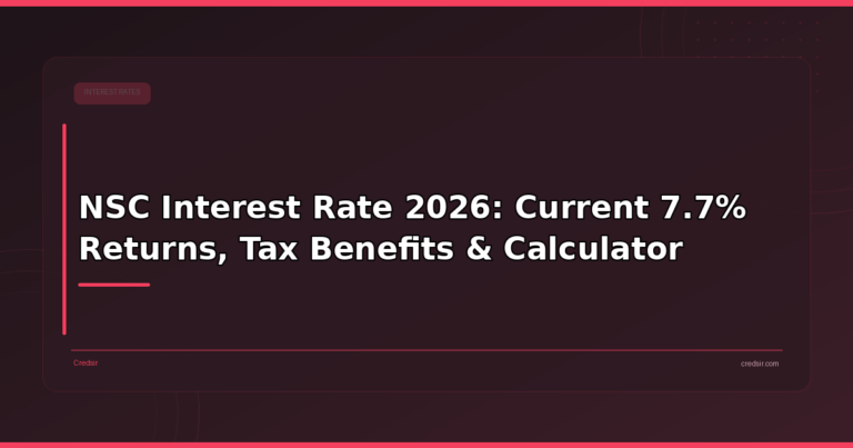 Cover image for Credsir’s National Savings Certificate Interest Rate guide