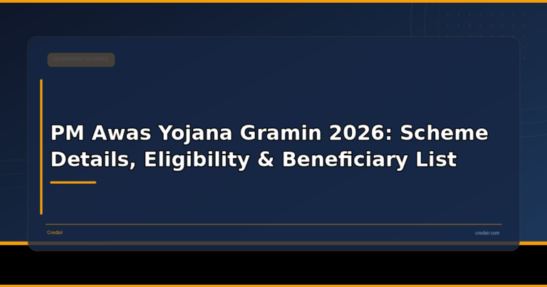 Cover image for Credsir’s P M Awas Yojana Gramin guide