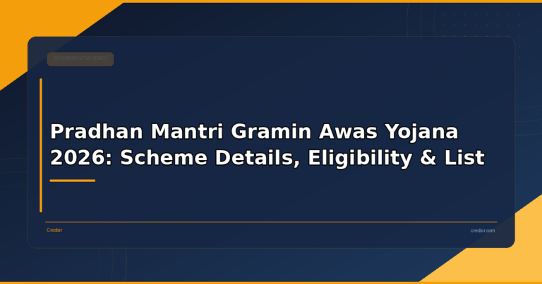 Cover image for Credsir’s Pradhan Mantri Gramin Awas Yojana guide