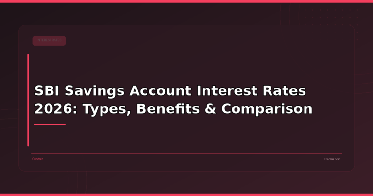 Cover image for Credsir’s State Bank of India Interest Rate Savings Account guide