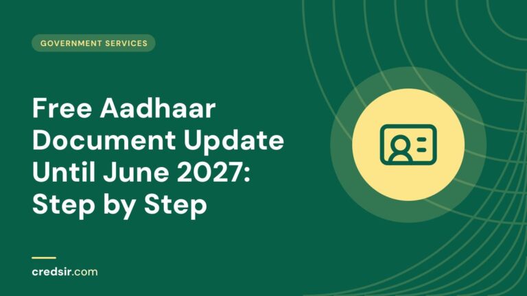 Credsir Government Services guide cover with a id card icon