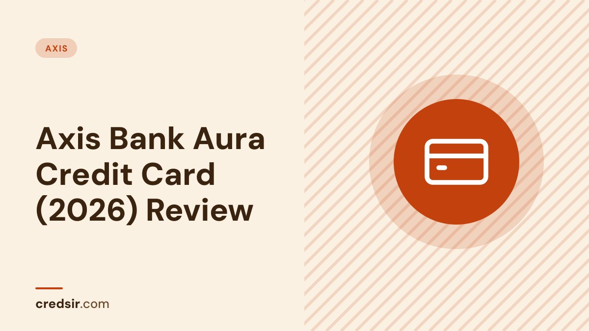 Credsir Axis guide cover with a credit card icon