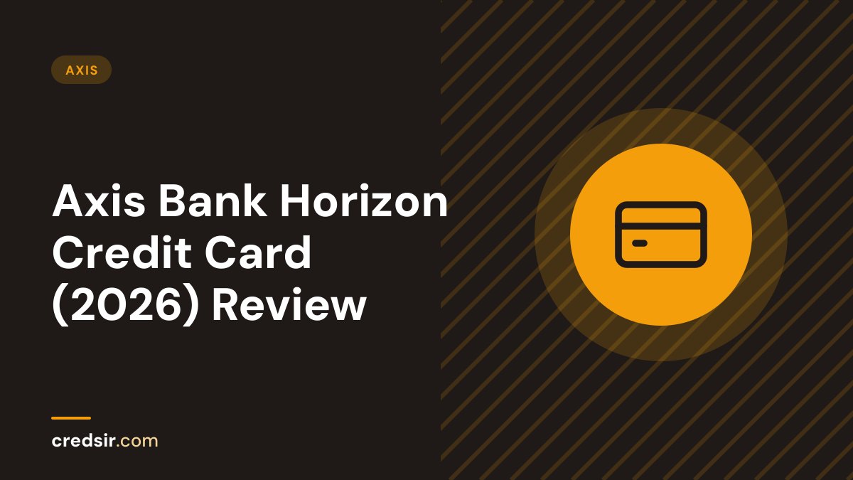 Credsir Axis guide cover with a credit card icon