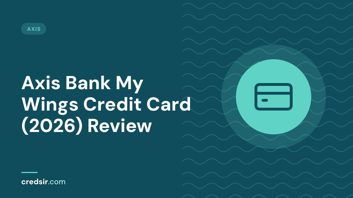 Credsir Axis guide cover with a credit card icon