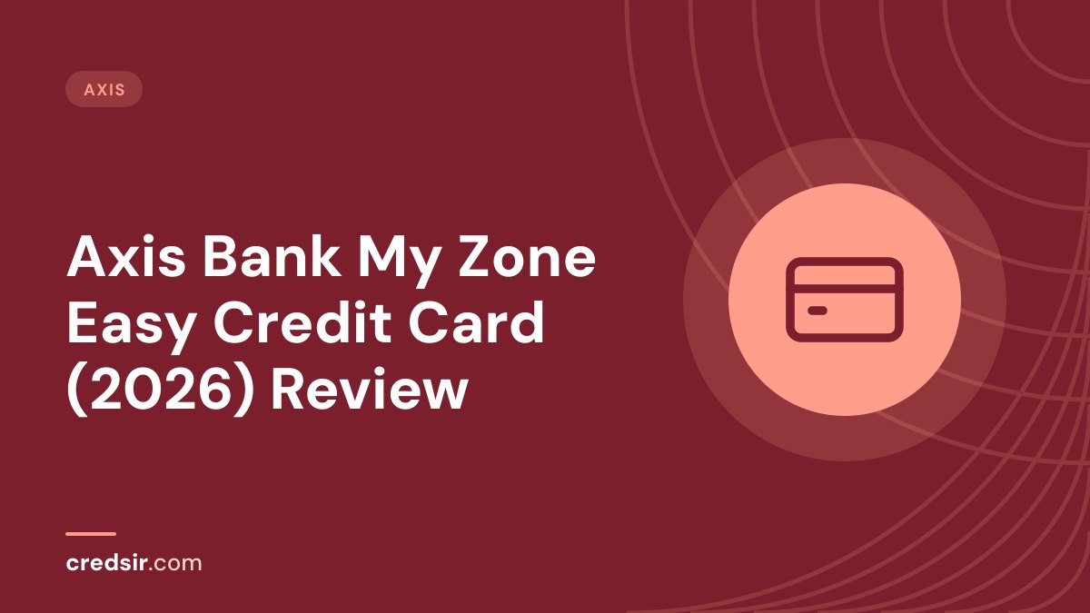 Credsir Axis guide cover with a credit card icon