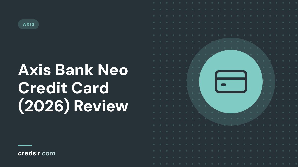 Credsir Axis guide cover with a credit card icon