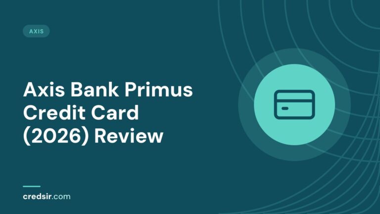 Credsir Axis guide cover with a credit card icon
