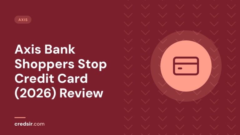 Credsir Axis guide cover with a credit card icon