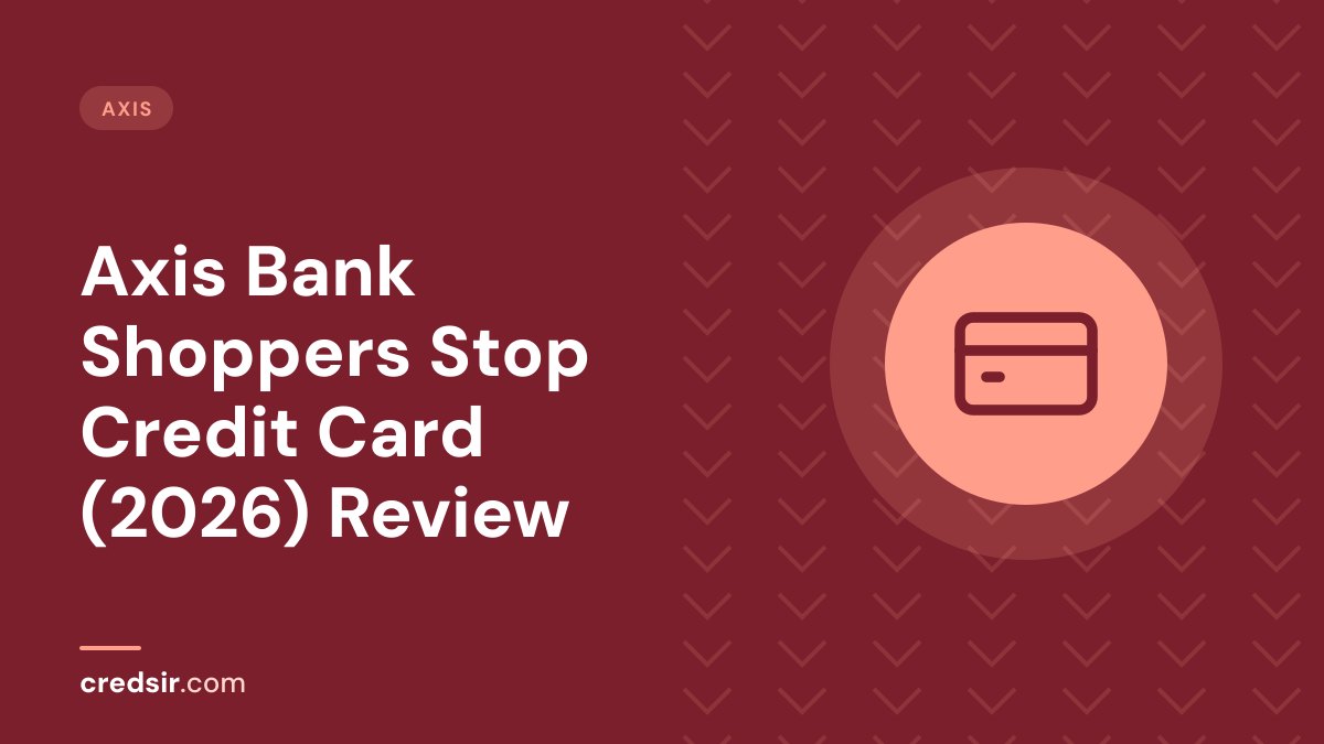 Credsir Axis guide cover with a credit card icon