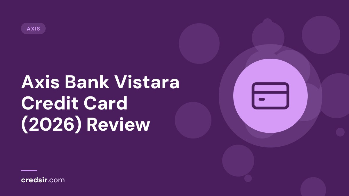 Credsir Axis guide cover with a credit card icon