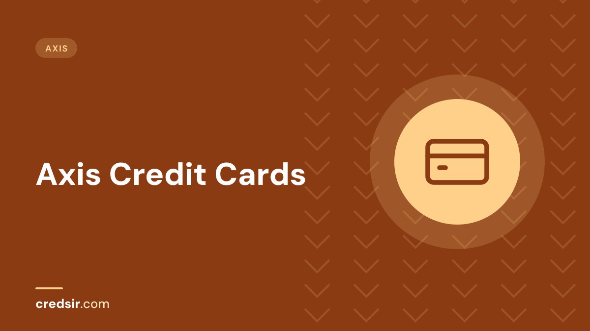 Credsir Axis guide cover with a credit card icon