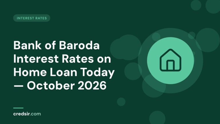 Credsir Interest Rates guide cover with a house icon