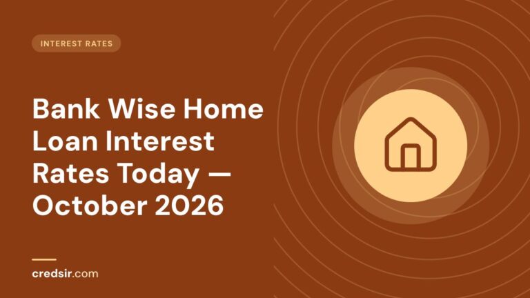 Credsir Interest Rates guide cover with a house icon