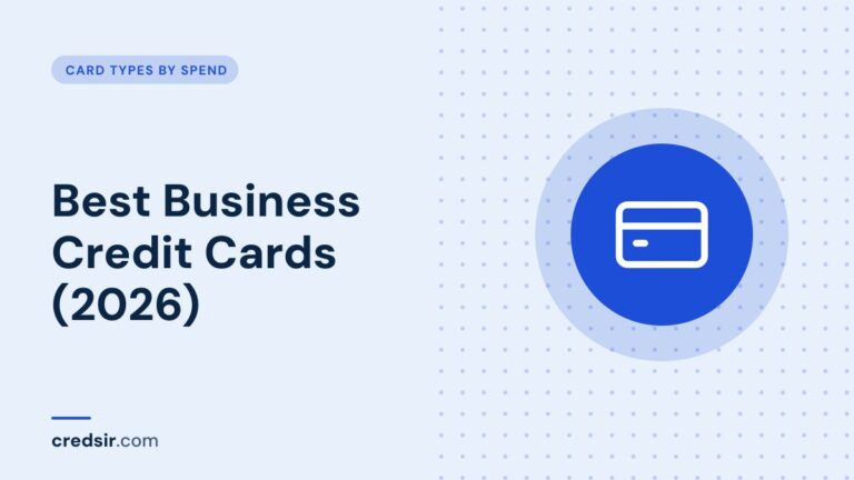 Credsir Card Types by Spend guide cover with a credit card icon