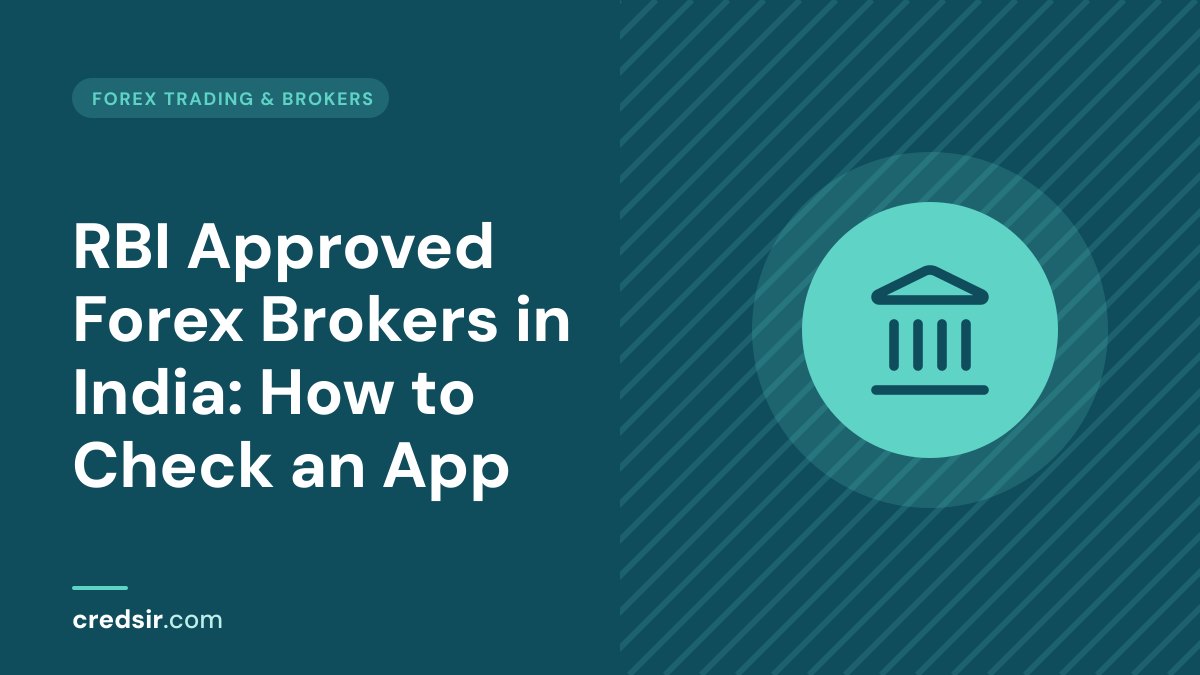 Credsir Forex Trading & Brokers guide cover with a landmark icon
