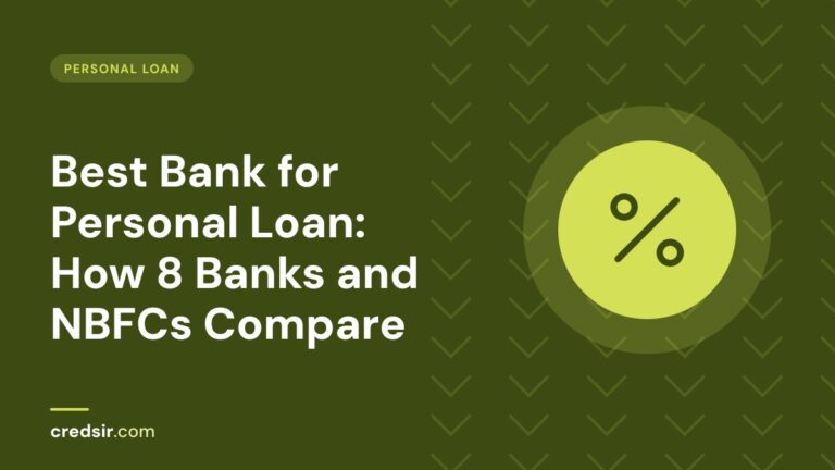Credsir Personal Loan guide cover with a percent icon