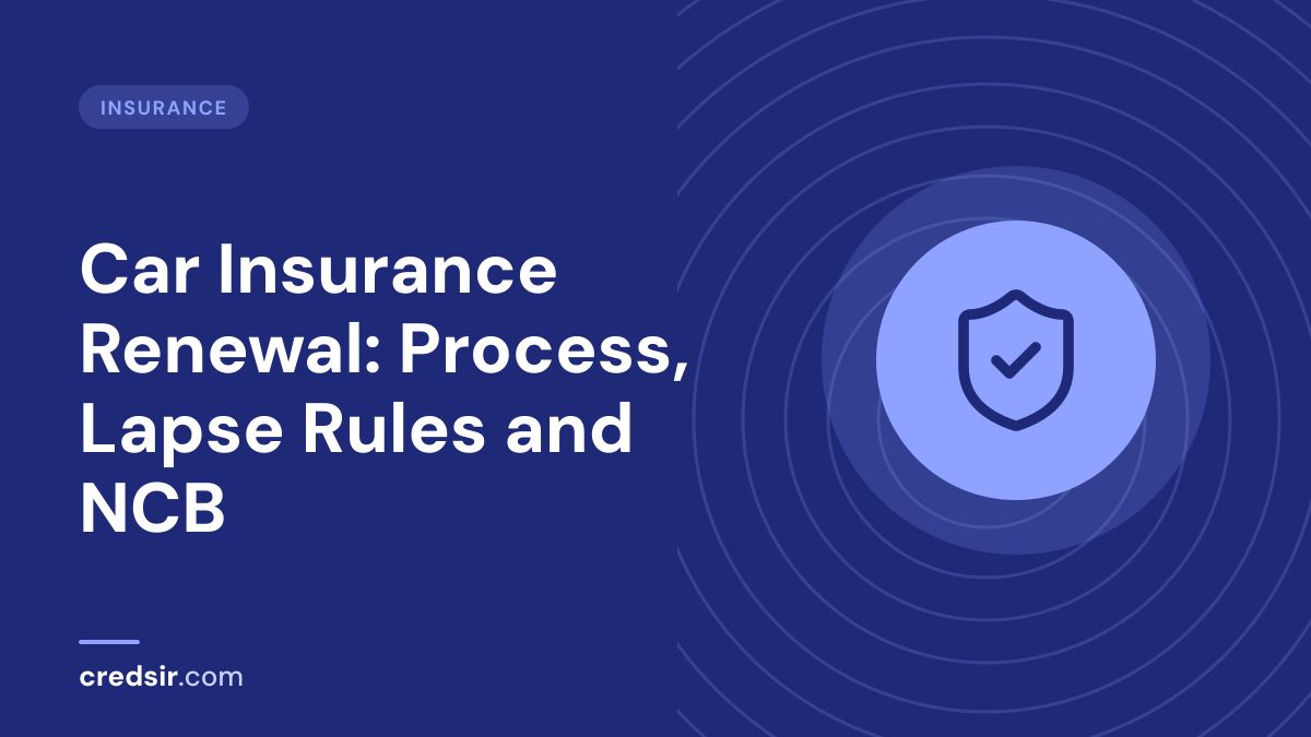 Credsir Insurance guide cover with a shield check icon